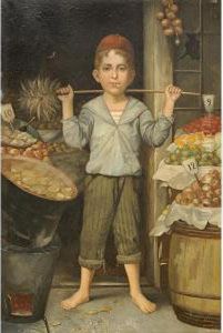 Giovane Venditore Di Frutta by Stefano Novo
