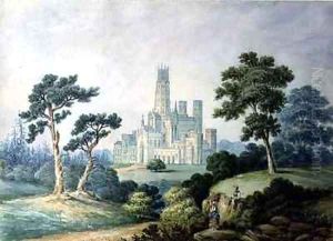 Fonthill Abbey by Francis Danby