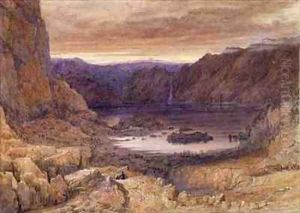 A Mountain Lake Norway by Francis Danby