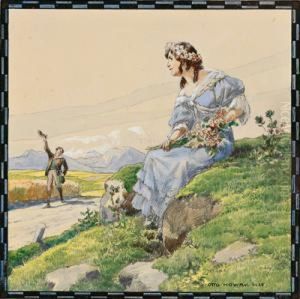 Partenza Di Viandante by Otto Nowak