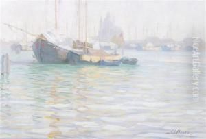 Il Redentore On The Giudecca, Venice by George Loftus Noyes