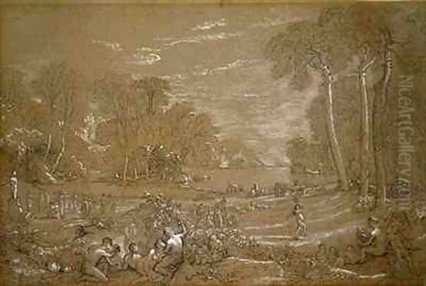 Study for the Golden Age by Francis Danby