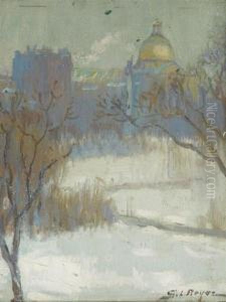 Boston Commons Inwinter - view 1