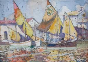 "boats At Chioggia", Italy