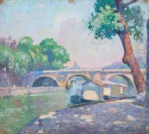 Les Lavoirs, Paris by George Loftus Noyes