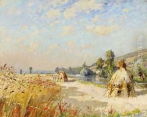 Moissons, Vallee De L'eure Pres De Louviers Moissons, Vallee De L'eure Pres De Louviers