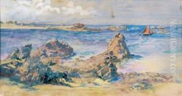 Bord De Mer A Saint-briac - view 1