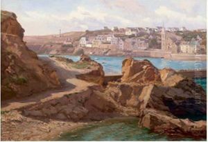 Vue De Belle-ile by Alexandre Nozal