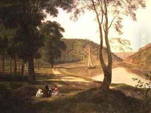 View of Avon Gorge by Francis Danby