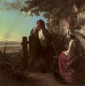The young homemakers by Francis Danby