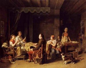 The Messenger of The Good News, 1806 by Martin Drolling