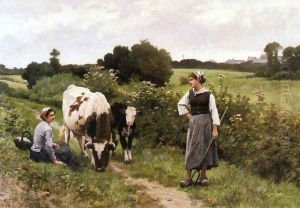 A Rest along the Way by Edouard Bernard Debat-Ponsan