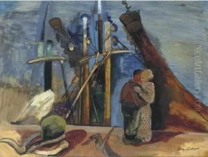 Goodbye To The Fisherman by Felix Nussbaum
