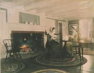 Scenes Of Colonial Interiors by Wallace Nutting
