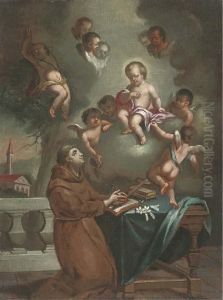 The Vision Of Saint Antony Of Padua