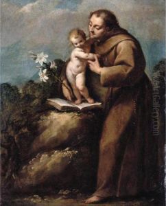 Saint Anthony Of Padua And The Infant Christ