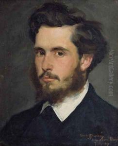 Portrait of Claude Monet (1840-1926) 1867