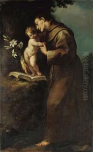 Saint Antony Of Padua And The Infant Christ