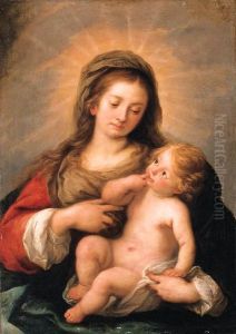 The Madonna And Child by Carlo Francesco Nuvolone