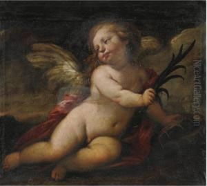 Angelo Con Corona E Palma Del Martirio