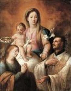 The Madonna And Child With Saints