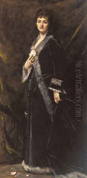 A Portrait of Helena Modjeska Chlapowski - view 1
