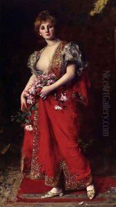 La Fille De L'Emir by Carolus Duran Charles Emile