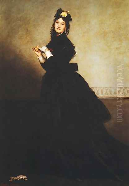 The Woman with the Glove, 1869 - view 1