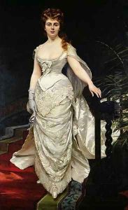 Portrait of Mademoiselle X, 1873 by Carolus Duran Charles Emile