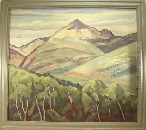 Mountain Landscape by Edgar Hewitt Nye