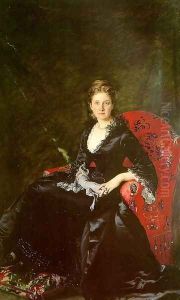 Portrait of Mme Nadezhda Polovtsova, 1876