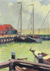Dutch Sailing Harbour by sandor Nyilasy