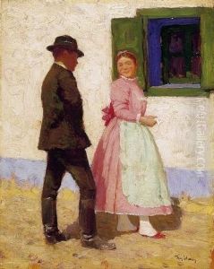 Courtship by sandor Nyilasy