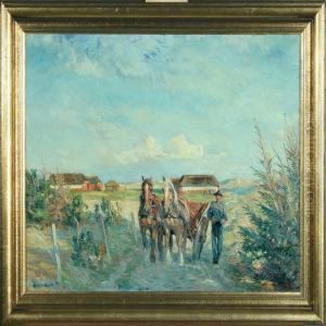 Landscape With Horsedrown Cart