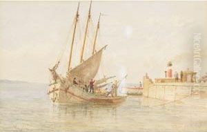 On Lake Ontario by Lucius Richard O'Brien