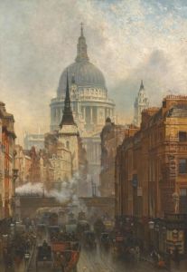 Ludgate, Evening by John O'Connor