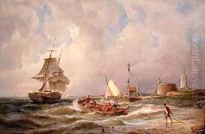 Handingen Holland by Cornelis Christiaan Dommelshuizen