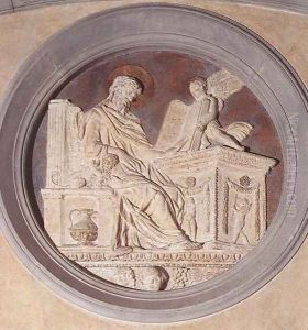 Evangelist Matthew by Donatello (Donato di Niccolo)