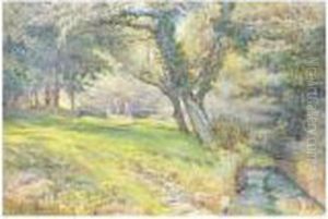 The Path Beside The Brook by Helen O'Hara