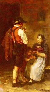 The Happy Family by Franz Von Defregger