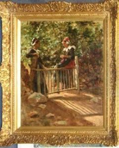 In The Sunshine, Brittany by Aloysius C. O'Kelly