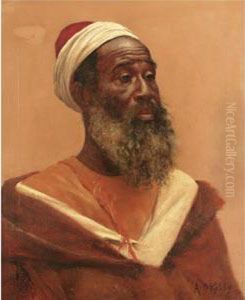 Portrait Of An Arab Man by Aloysius C. O'Kelly