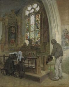 Brittany, The Stained Glass Window by Aloysius C. O'Kelly