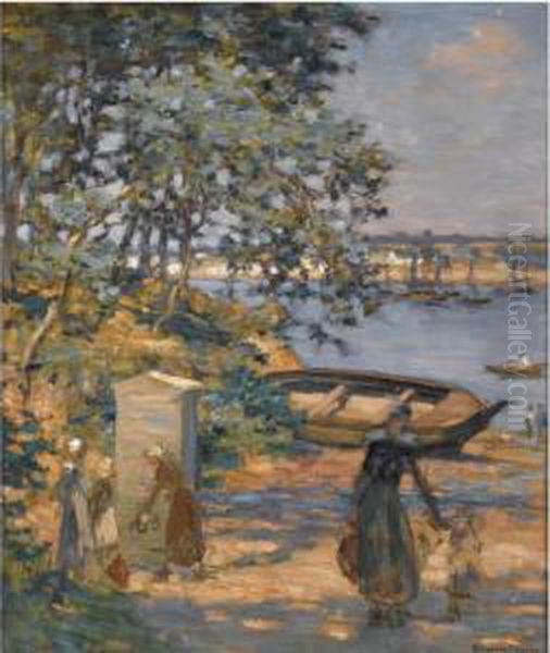 The Old Pump, Brittany - view 1