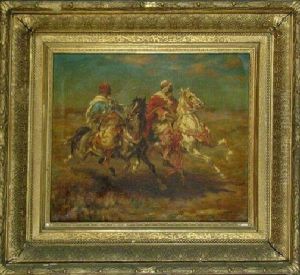 Arab Horsemen by Aloysius C. O'Kelly