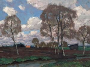 Sommerlandschaft by Karl O'Lynch Van Town