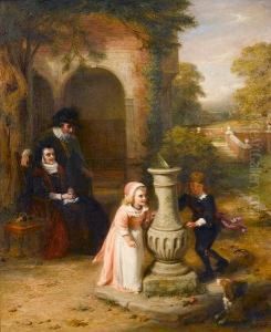 Playing Tag by George Bernard O'Neill