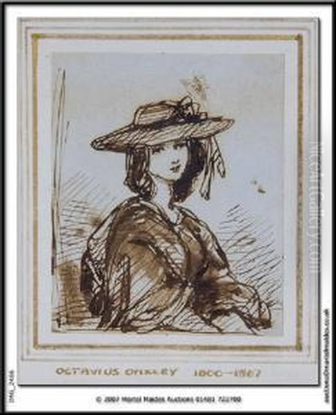 Three Portraits Of Young Ladies - view 1