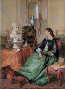 A Student Of Beauty by Octavius Oakley