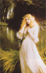 Ophelia by Pascal-Adolphe-Jean Dagnan-Bouveret